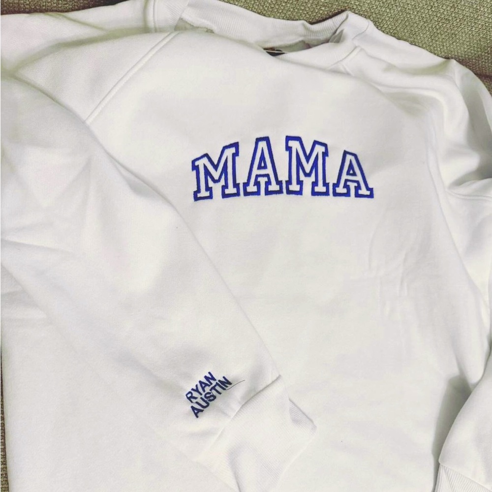 Custom embroider sweaters